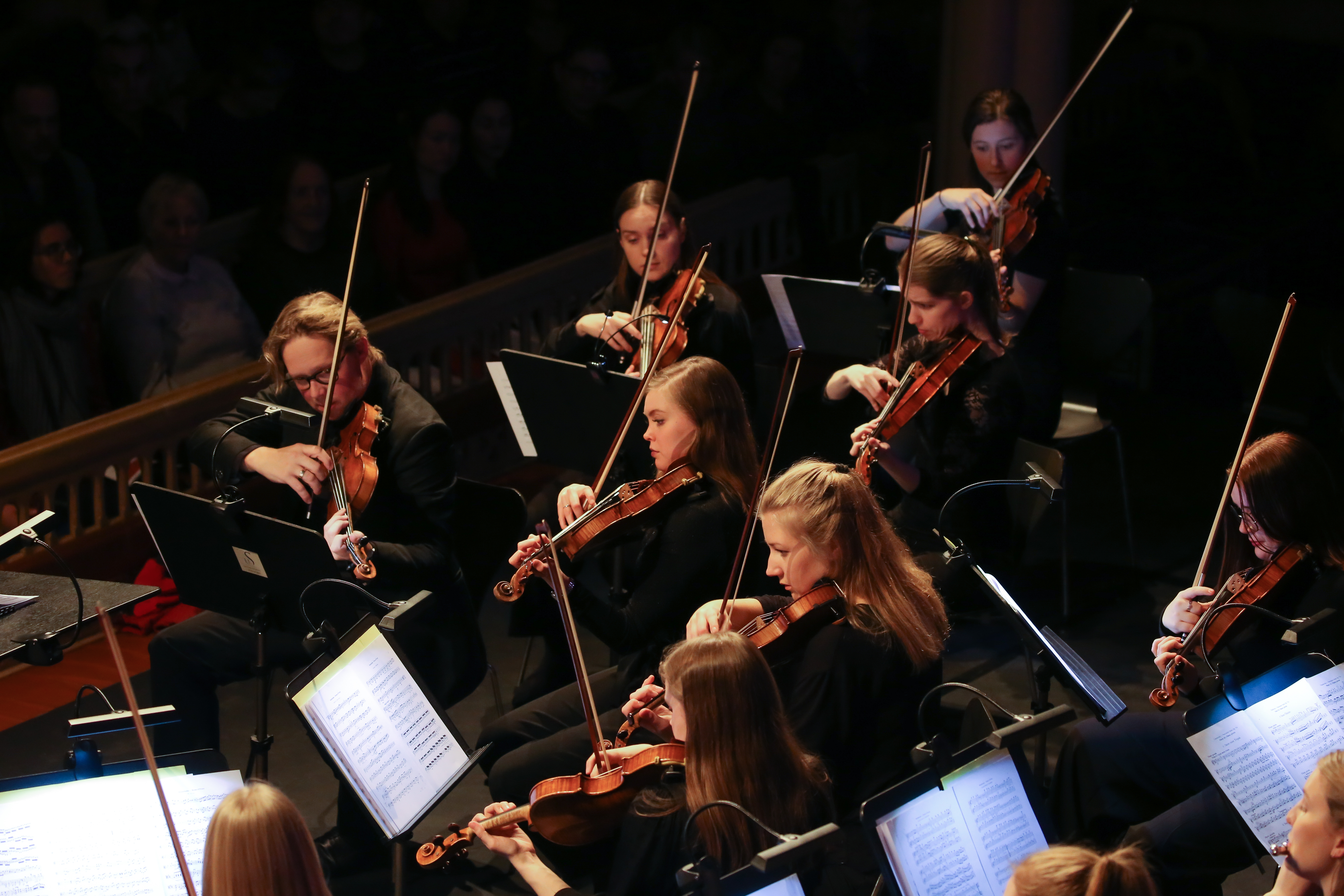 Universitetets julekonsert 2019. Foto: Olav Bjånes