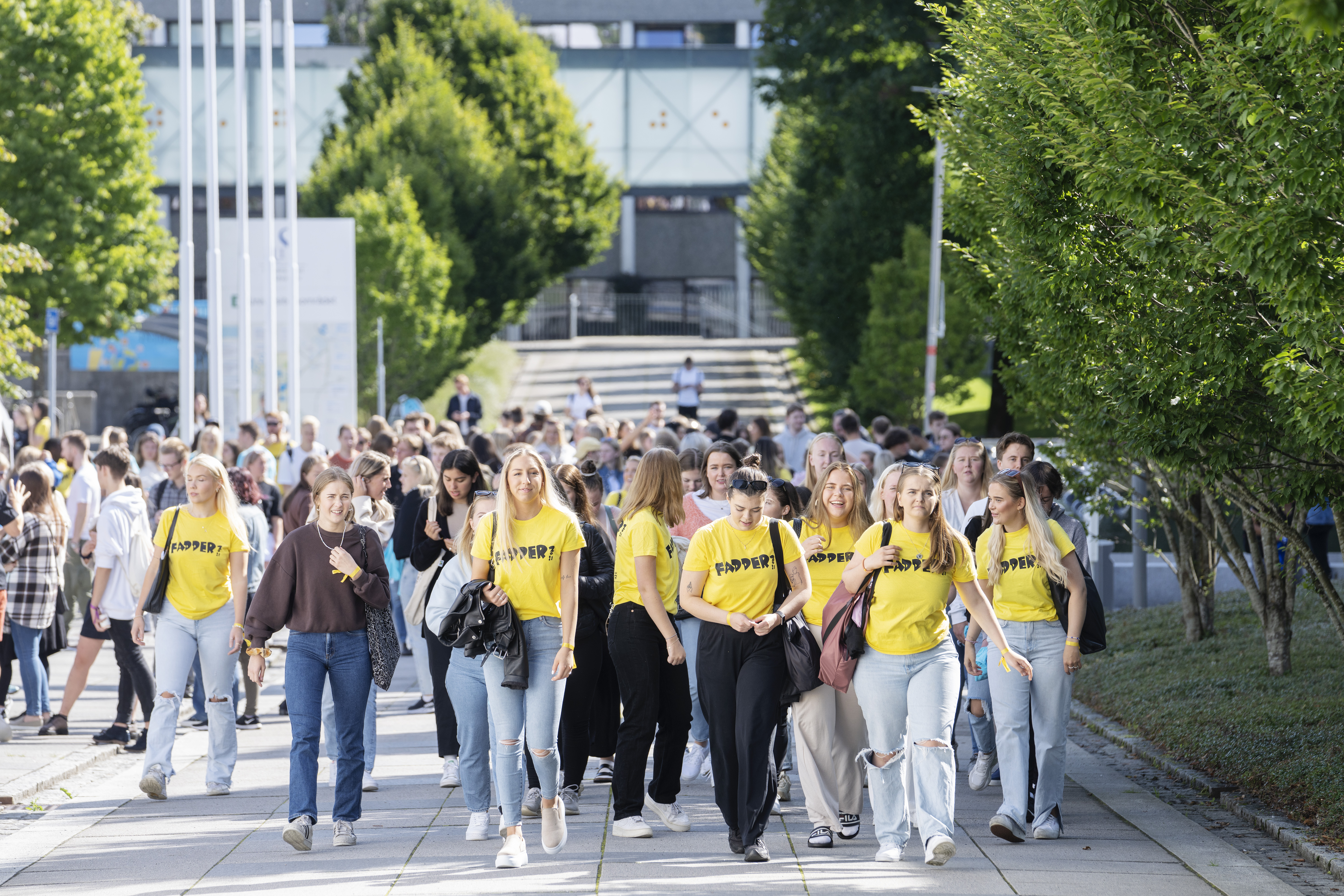 Studiestart 2021, studenter i fadderklær