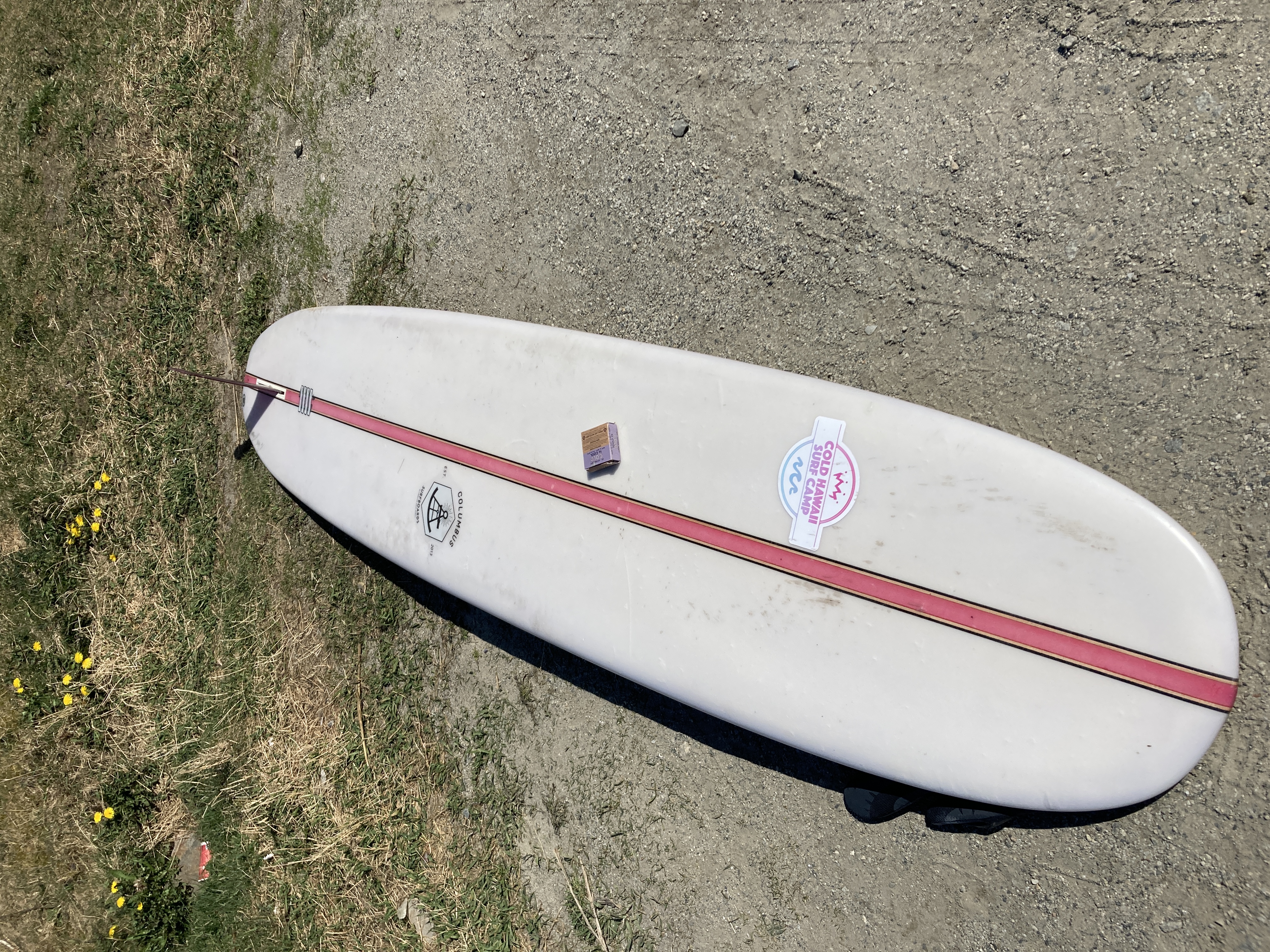 Surfebrett på strand