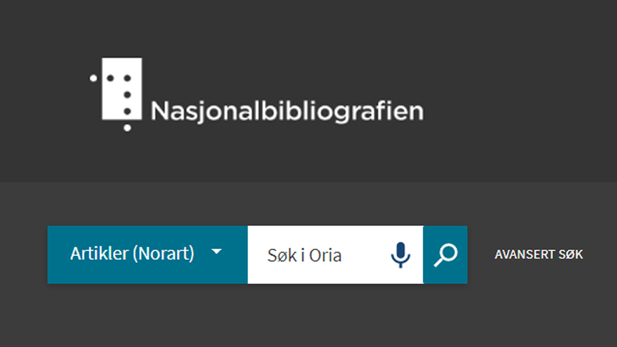 Nasjonalbiografien logo