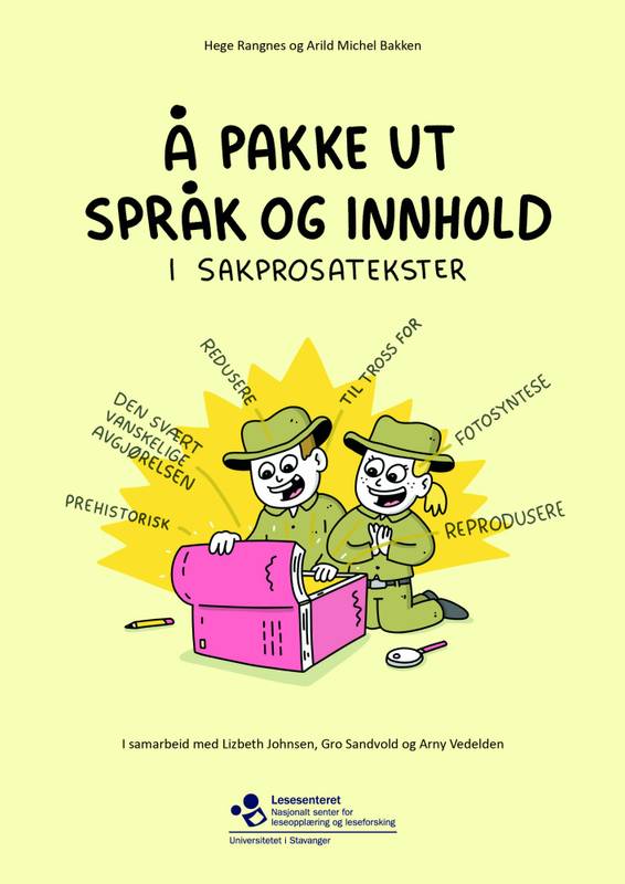 Å pakke ut språk og innhold forside