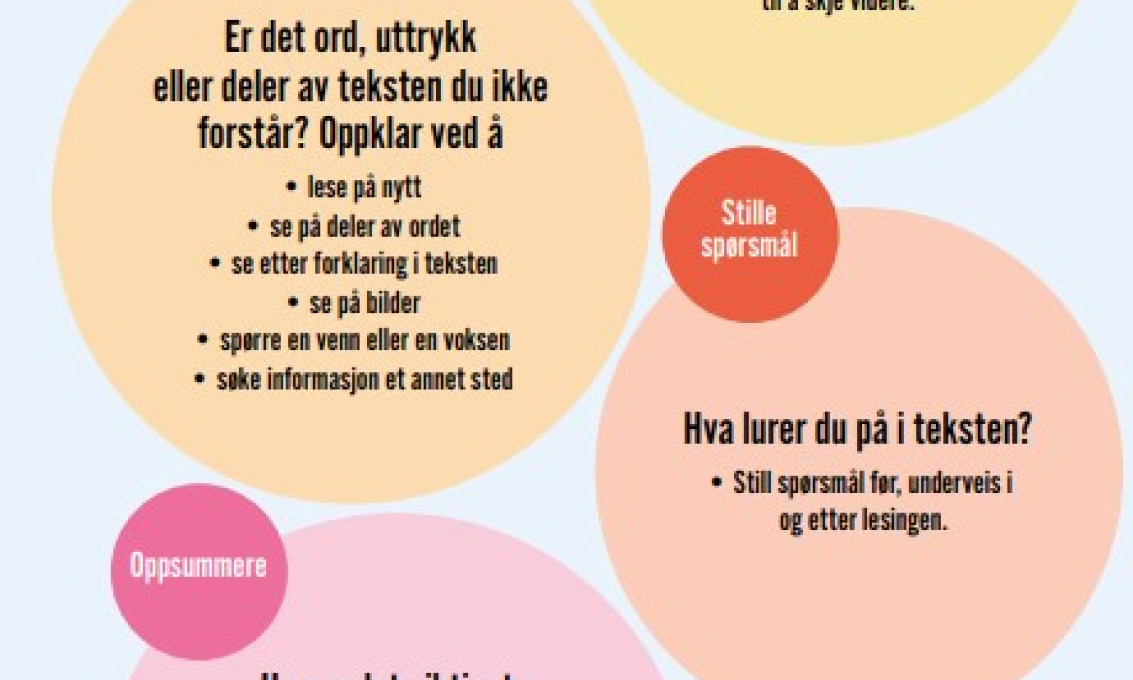 Plakat: Engasjer elevene i teksten 